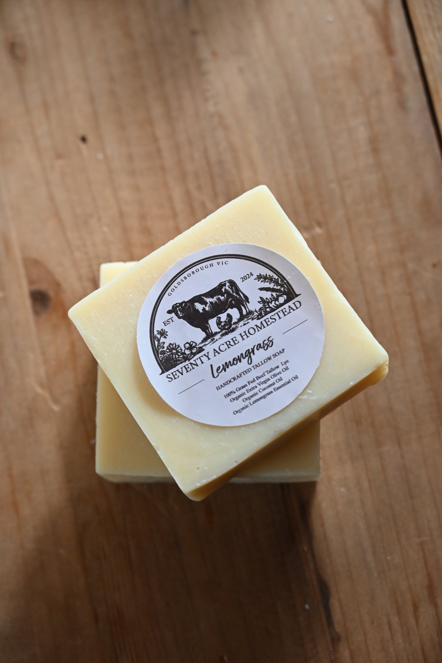 Lemongrass Tallow Soap
