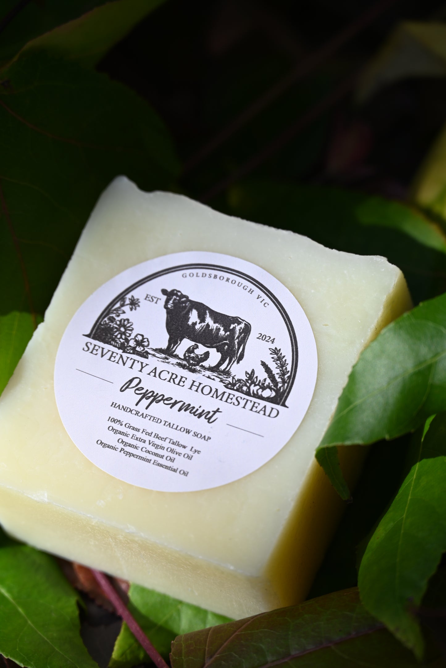 Peppermint Tallow Soap