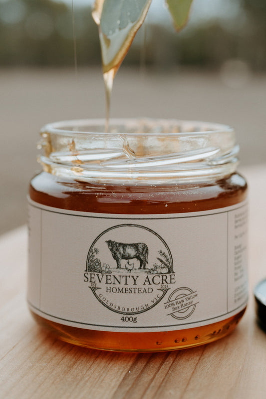 RAW GREY BOX HONEY